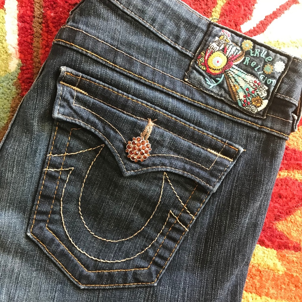 True Religion Becky Reclaimed Bootcut Jeans